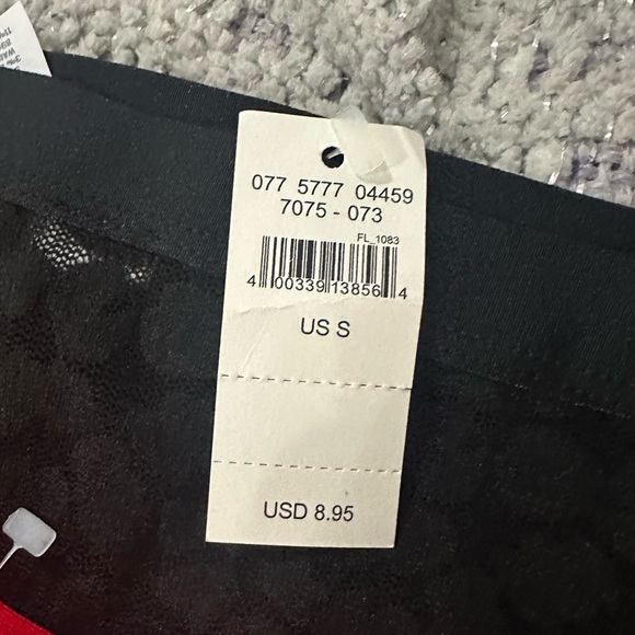 Aerie Lace Panties Lot of 3 Pair 2 Holiday & 1 Solid Size Small - Picture 3 of 5